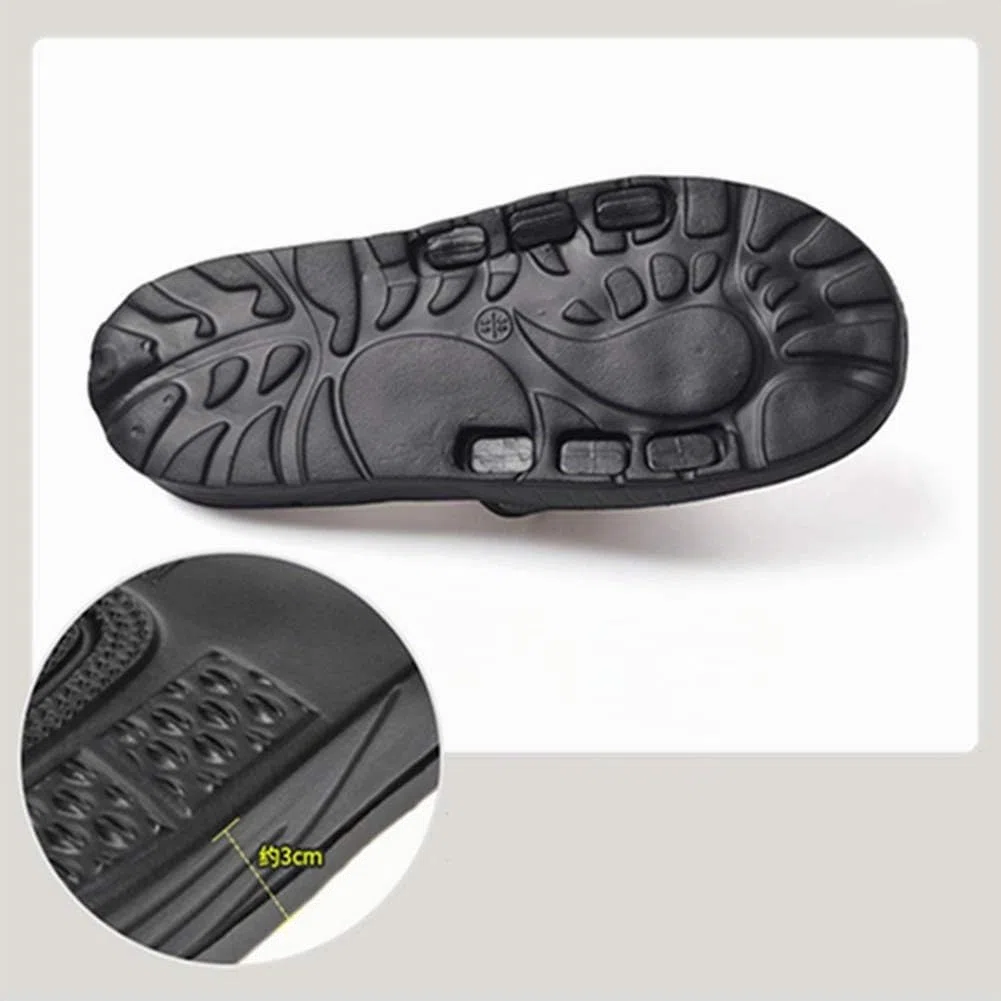 Appareil de massage des pieds - Chaussures de thérapie magnétique - Thérapie Anself, Acupression - Pantoufles de réflexologie, sandales pour homme