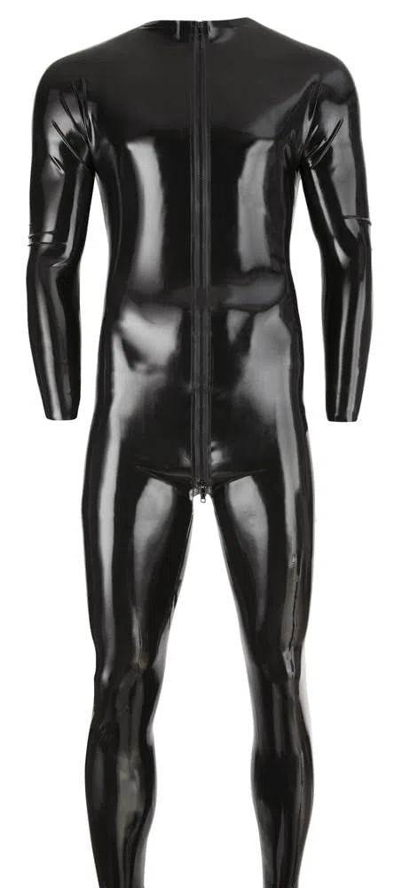 Late X Combinaison en latex pour homme, XL
