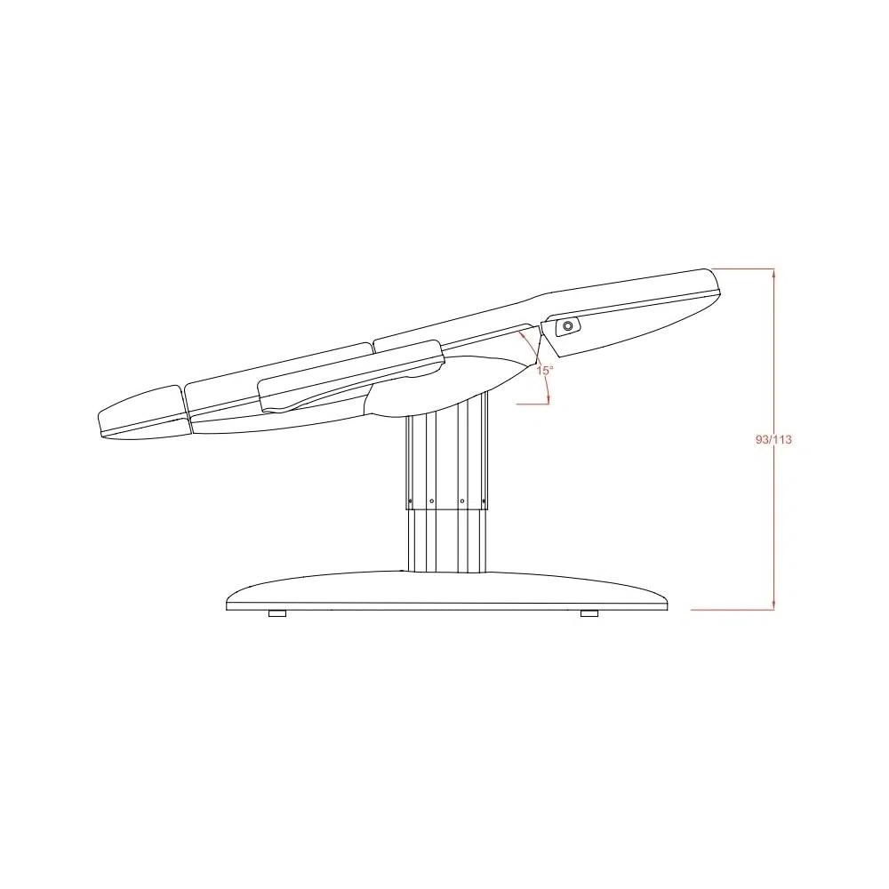 Lit Fauteuil électrique pour esthétique, esthétique