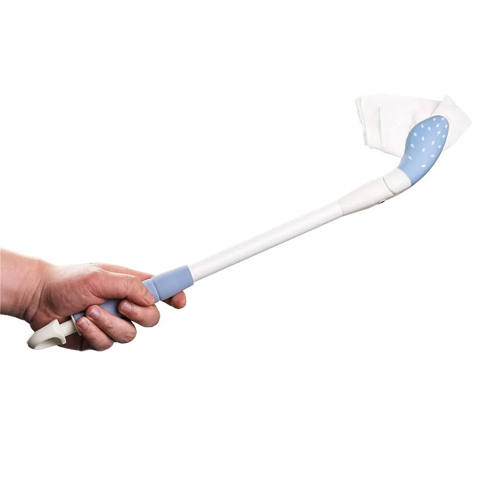 EASACE Porte-rouleau de papier toilette avec aide à l'essuyage pour les fesses, aide à l'hygiène des toilettes