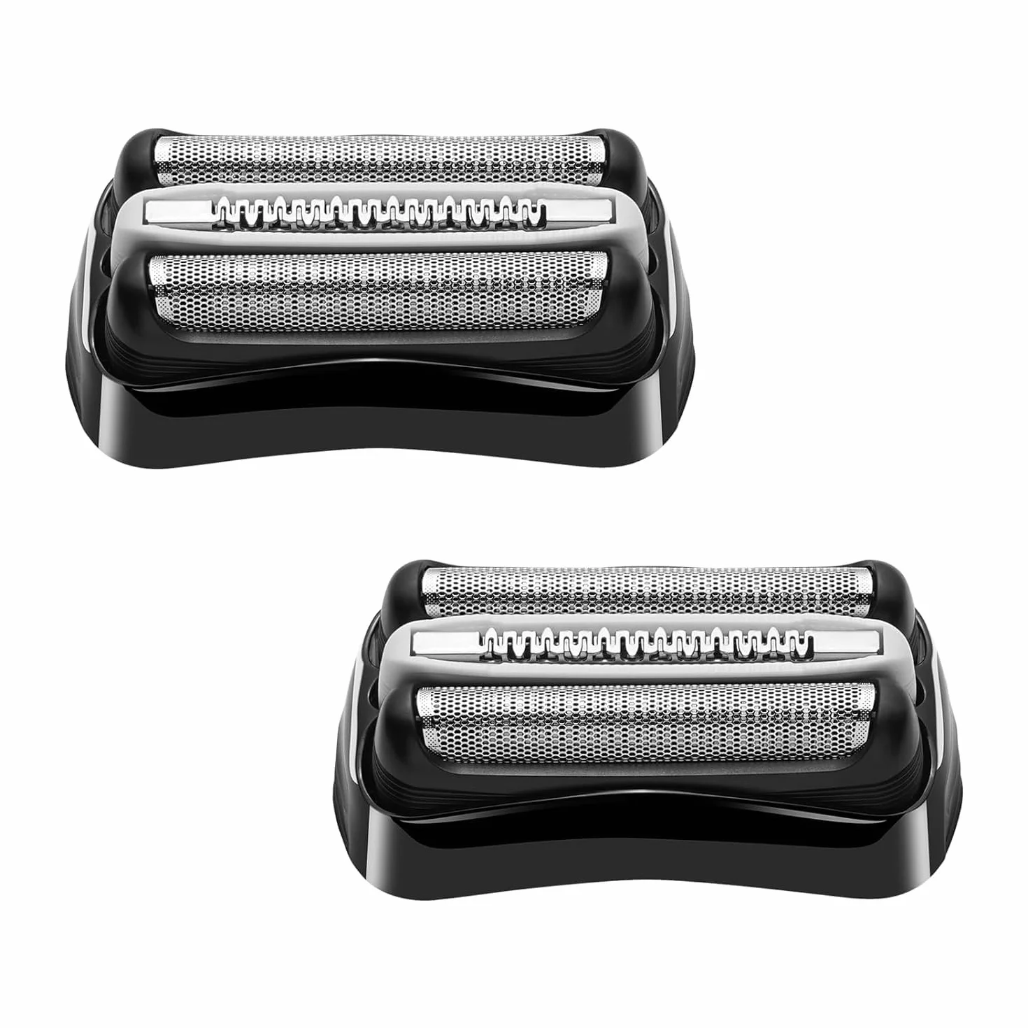 Lot de 2 têtes de rasoir de rechange Series 3 32B compatibles avec Braun S3 3040s 3000s 3050cc 3010s 3070cc 3080s 3090s 310s 3020s 330s 370cc-4 380s-4