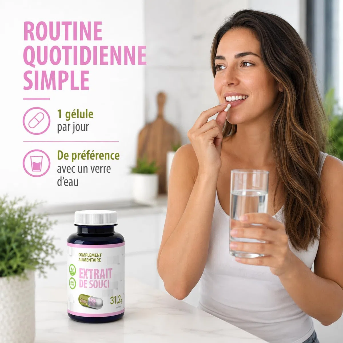 Hepatica Lutéine | 40 mg & Zéaxanthine 8 mg | extrait de souci 200 mg | 120 gélules végétales | Tagetes erecta | GMP & Testé en Laboratoire Indépendant
