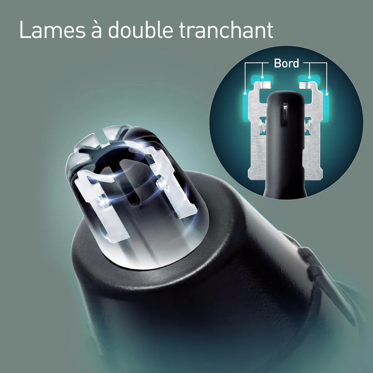 Panasonic - Personalcare ER-GN30-K503 | Tondeuse Multi - NezOreillesSourcils Coupe de précision Alimentation sans fil Fonctionne avec piles Wet & Dry Noir