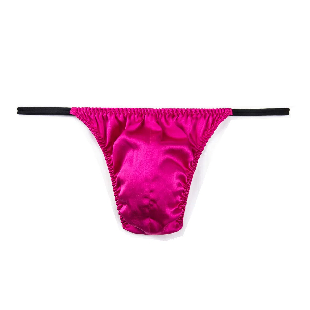 String en Satin de Soie pour Hommes - sous-vêtements de Bikini G-String