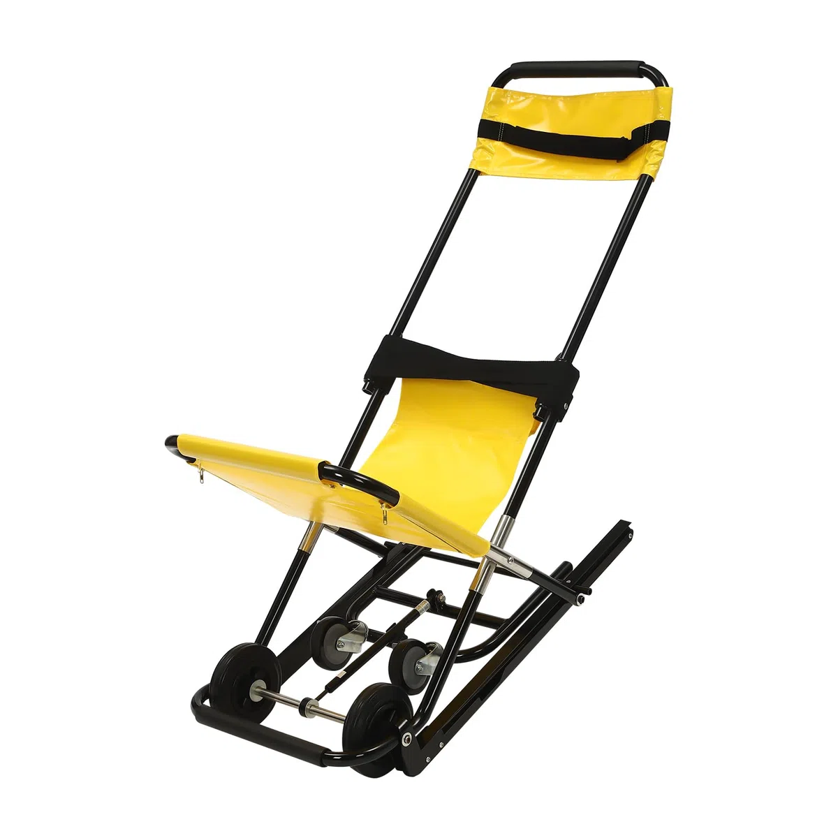 Manueller Lift Chaise d'escalier pliante pour évacuation, 350 lb, fauteuil roulant, transport pliable, utilisation dans les opérations de pompiers, installations sportives