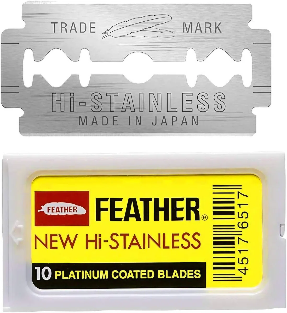 Feather - 100 lames de rasoir avec double fil