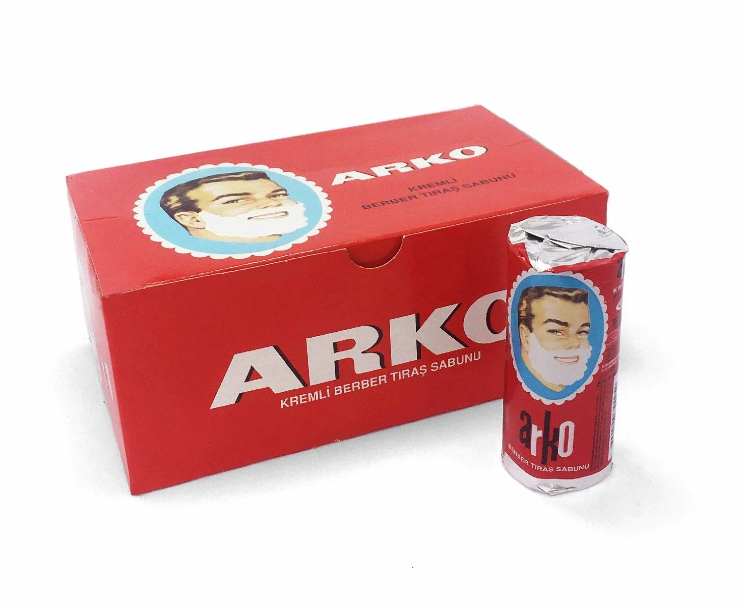 Arko Shaving Cream Soap Stick - 12 Pieces