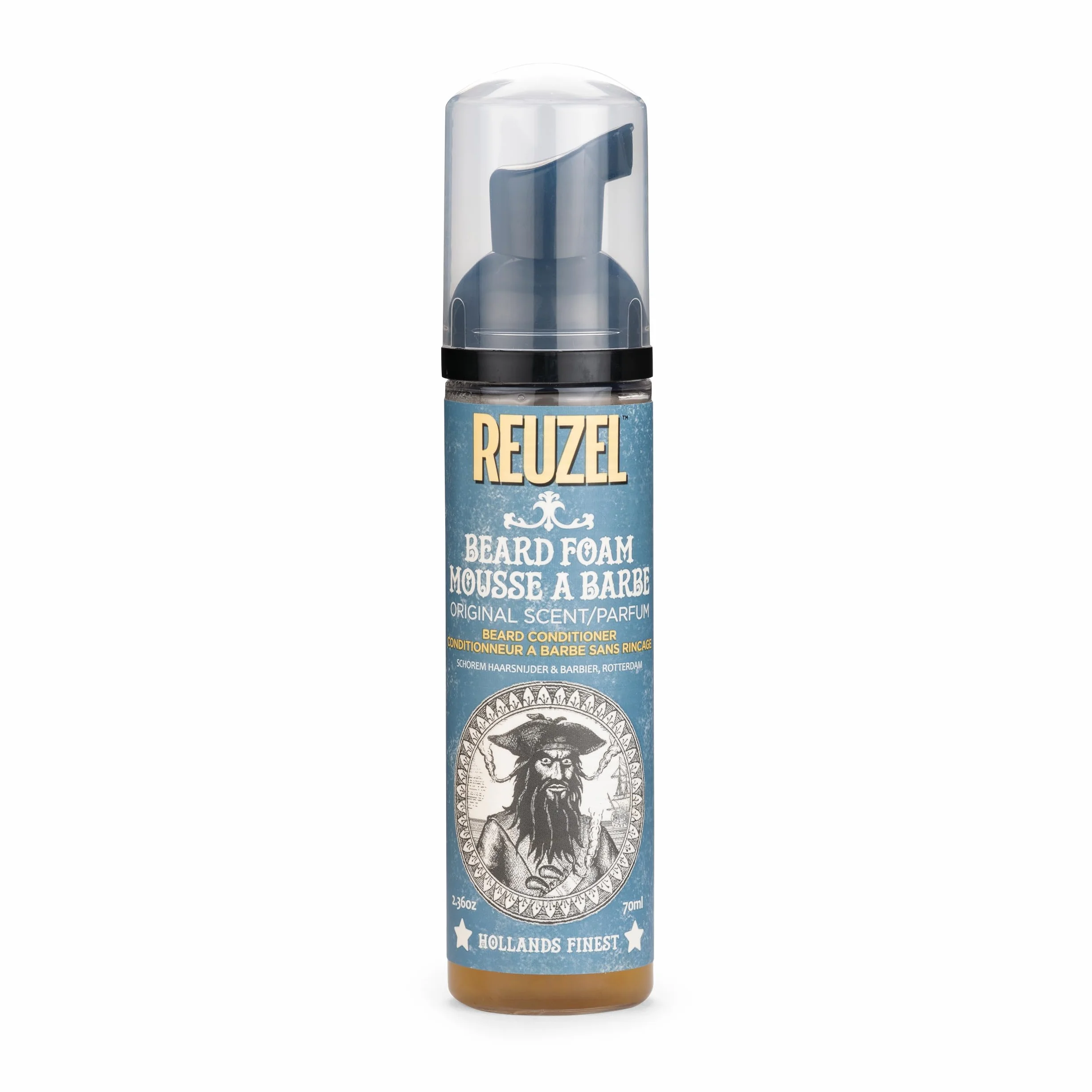Reuzel Mousse à Barbe pour Homme avec Hamamélis/Racine de Prêle/Extrait d'Ortie/Feuille de Romarin 2/5 oz/73 Ml