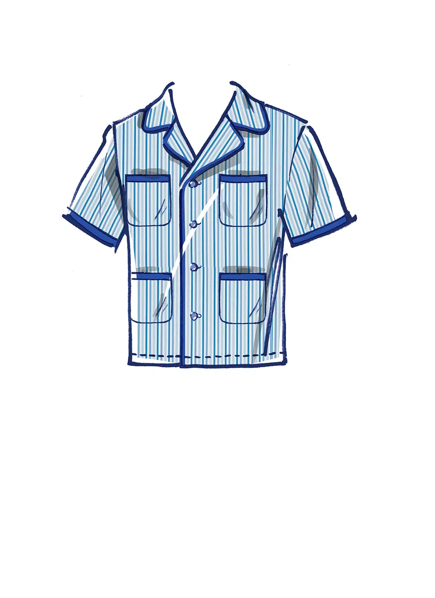 McCalls M8262XN Vêtements de nuit pour homme/garçon