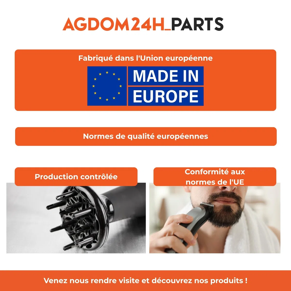 Sabot de tondeuse à barbe / cheveux 3-11 mm pour tondeuse compatible avec Braun 5513 5514 5515 5541 5544 81695621