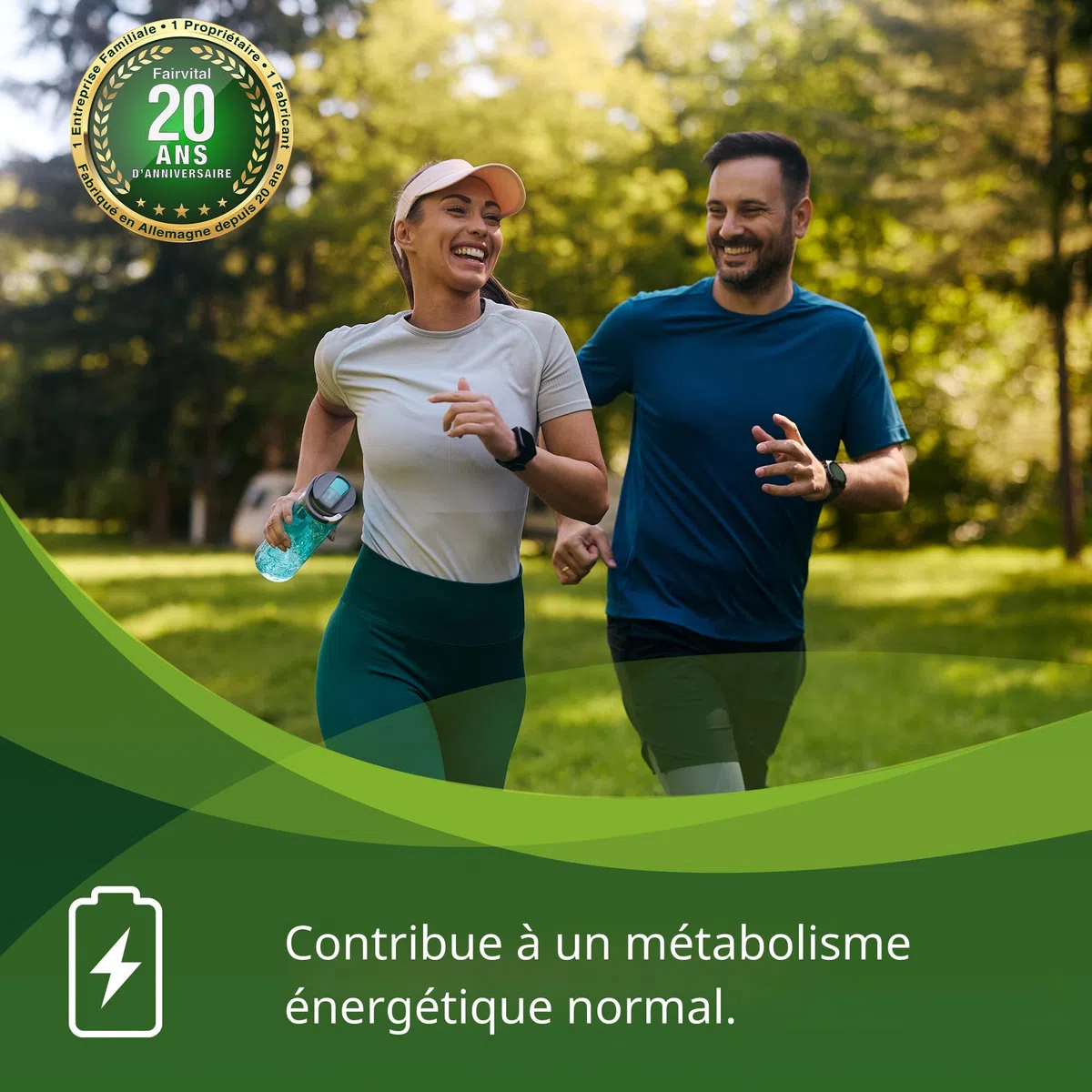 fairvital Vitamine B1 (thiamine) 250mg, 120 gélules, faciles à avaler, qualité contrôlée et hautement dosées, 100% végétaliennes, fabriquées en Allemagne