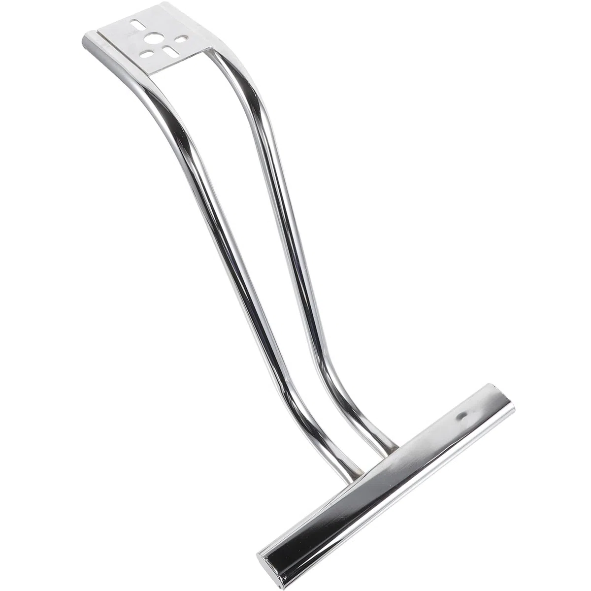 Cabilock Repose-Pieds pour Fauteuil de Salon en Acier Inoxydable, Pédale Stable et Solide, Accessoire Pratique pour Fauteuils de Coiffure et Barbiers Professionnels
