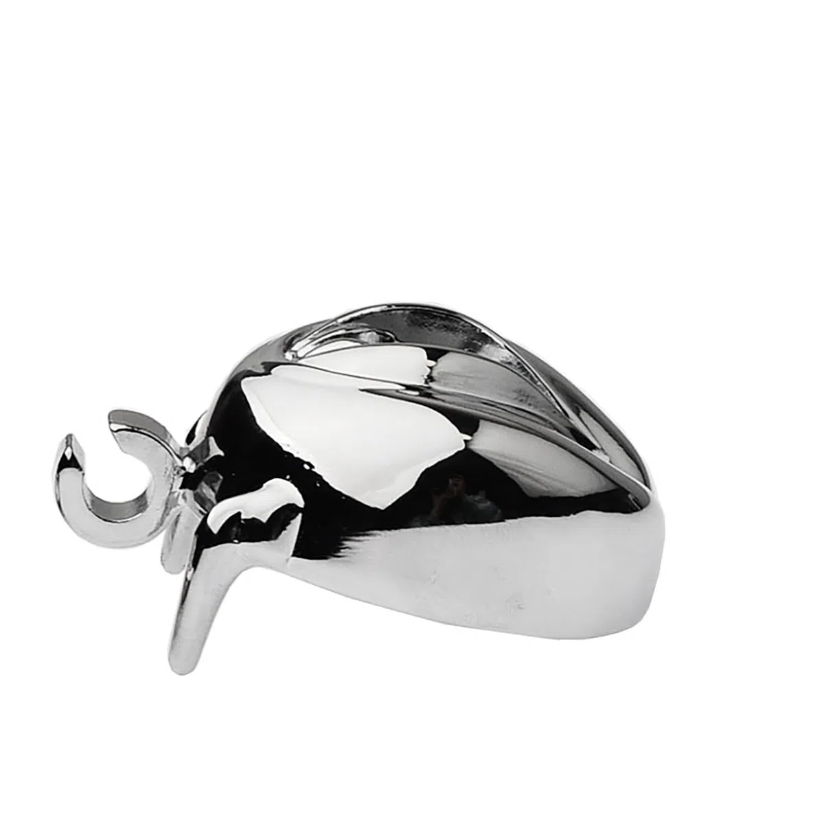 Cage à pénis en acier inoxydable Sissy - Design réaliste, cage de chasteté respirante et sûre pour hommes avec anneau pénien et clé, 45 mm (B)