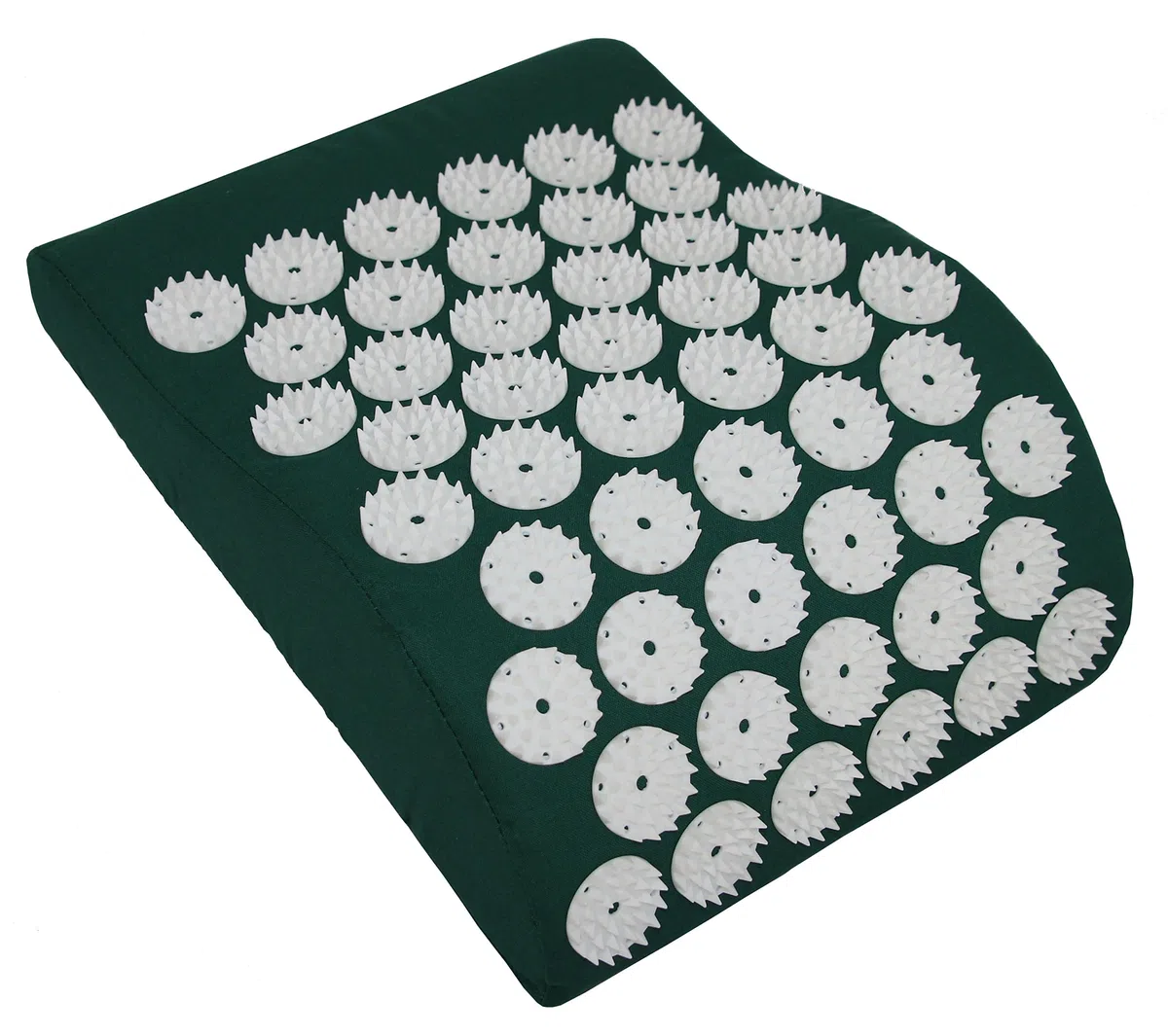 Coussin d'acupression de qualité supérieure – Avec des pointes – Pour se détendre la nuque et trouver la paix – Vert – Écologique – 31 x 23 cm