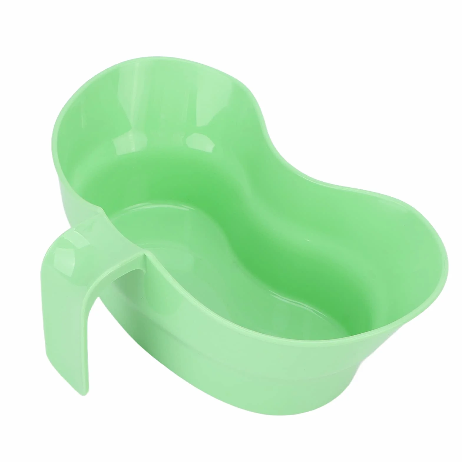 Yosoo Health Gear Bassin Vomi Forme Rein Plastique, Plateau Gobelet Patient Alité, Ergonomique Poignée Hôpital
