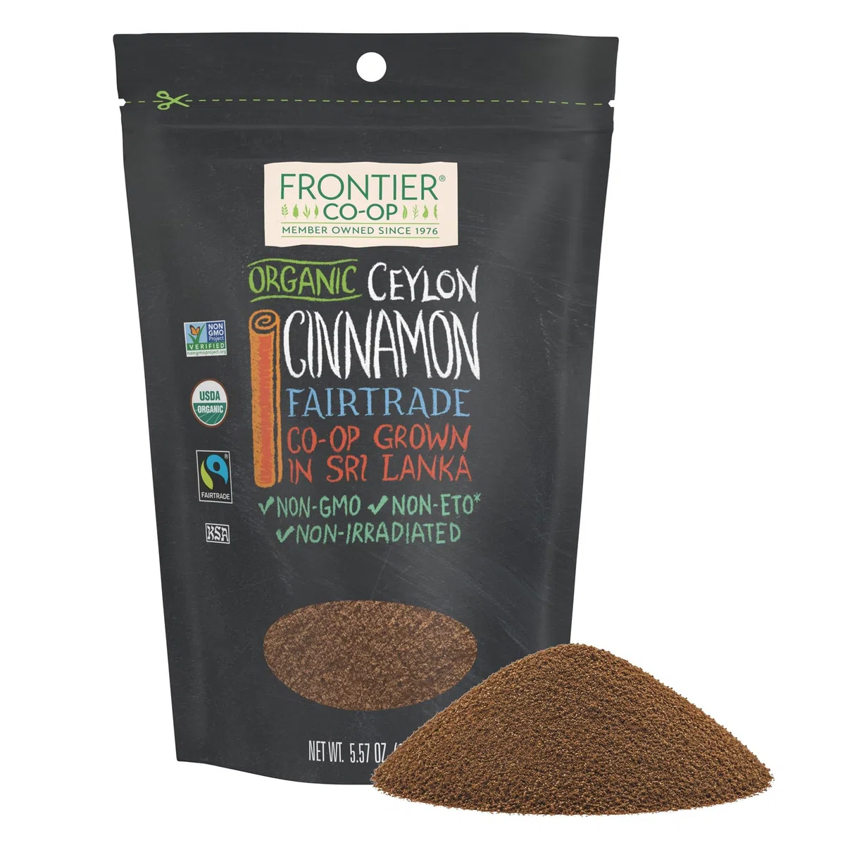 Frontier Co-op Cannelle de Ceylan bio et équitable 157,9 g