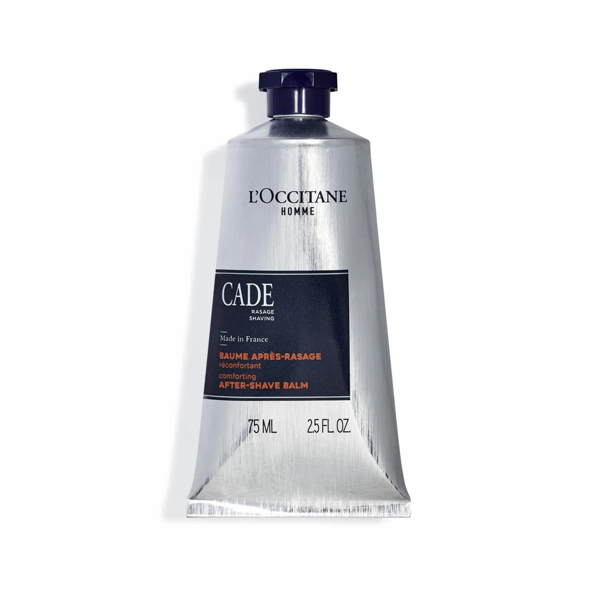 L'OCCITANE - Baume Après-Rasage Réconfortant Cade - 75 ml | Peaux normales à grasses - Hydrate et réduit les irritations après le rasage - Fabriqué en France