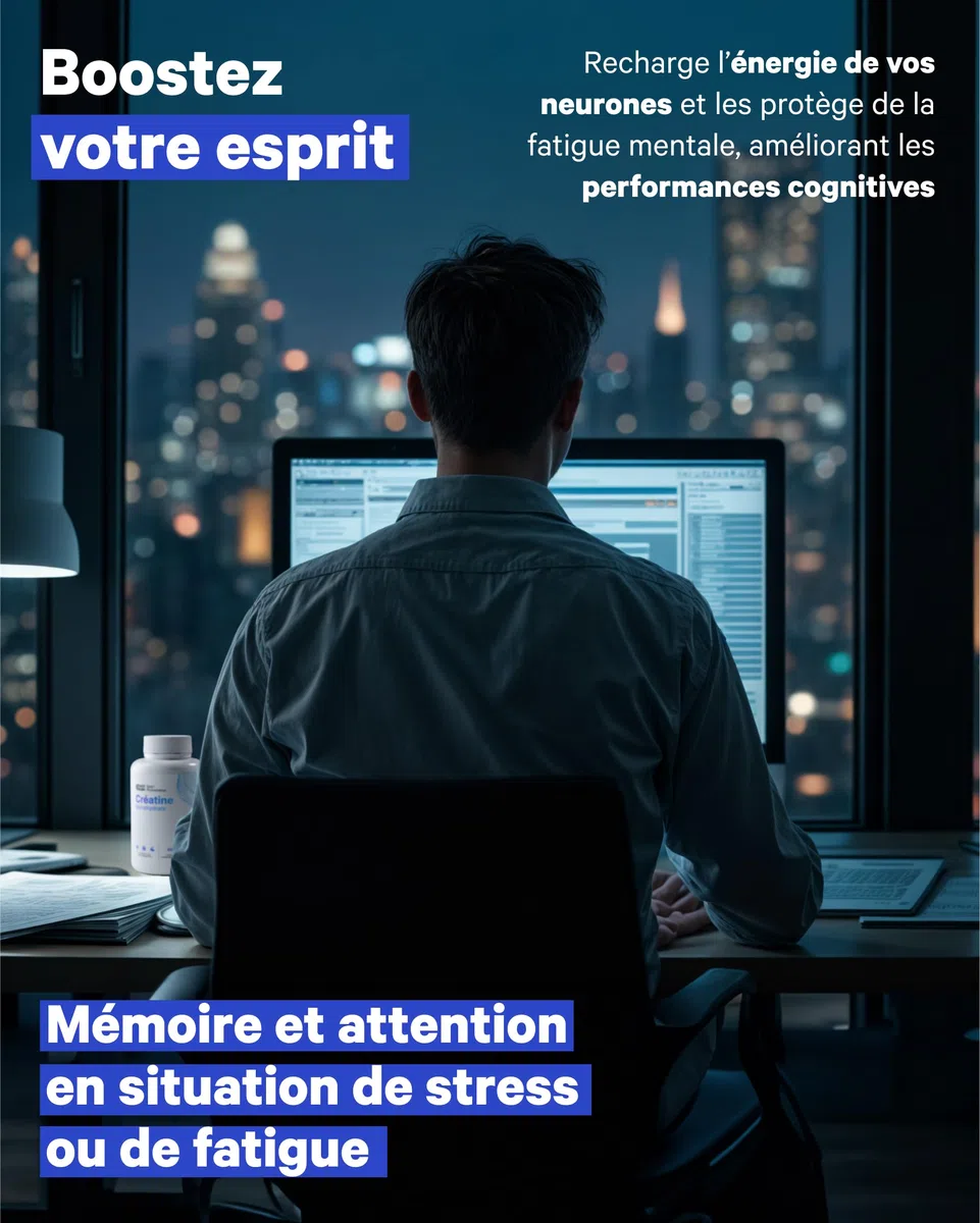 Créatine Monohydratée 3000 mg – 400 comprimés | Améliore la force, la masse musculaire, l'endurance, récupération, énergie et l'agilité mentale | Végan, Sans Gluten, Sans OGM | Pour Homme et Femme