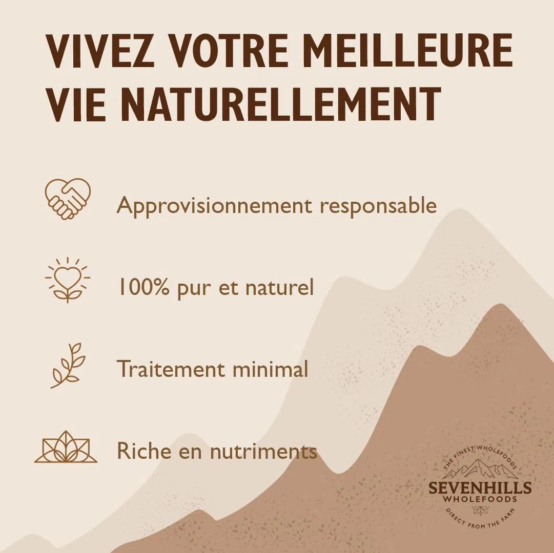 Sevenhills Wholefoods Poudre D'Herbe De Blé Bio d'Europe 500g