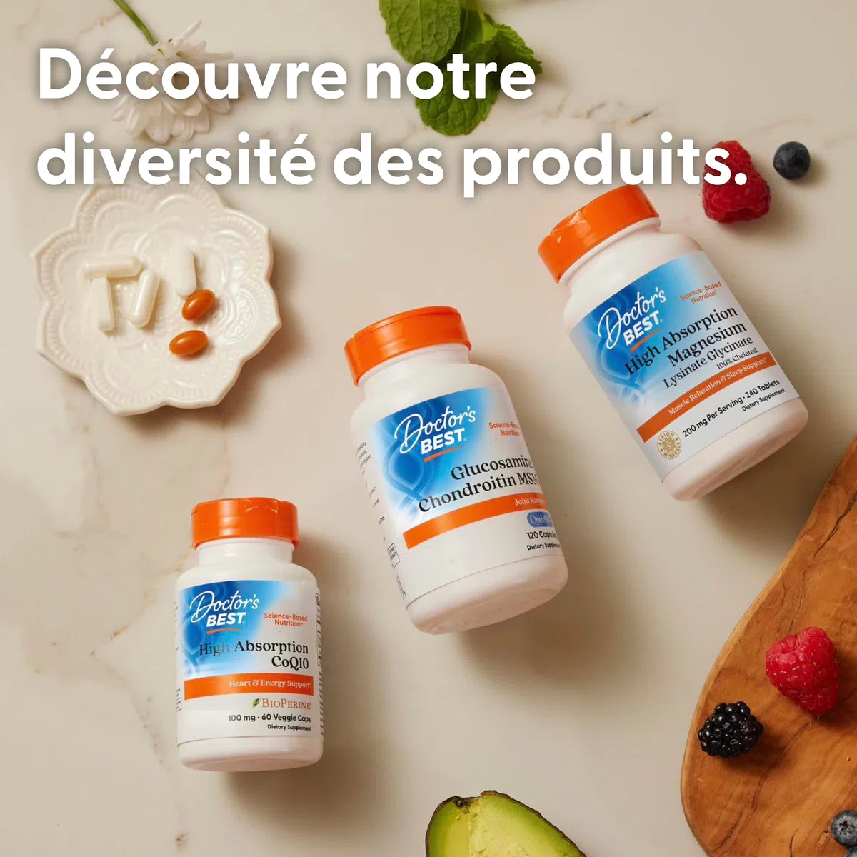 Doctor's Best, Fully Active Folate (Acide Folique), avec Quatrefolic, 400 mcg, 90 Capsules végétaliennes, Vitamine C, Testé en Laboratoire, Haute Dose, Sans Gluten, Sans Soja, Sans OGM