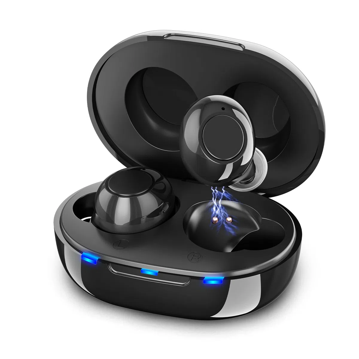 Amplificateur De Son - JINGHAO Rechargeable d'amplificateurs sonores Invisible Avec Portable Boî