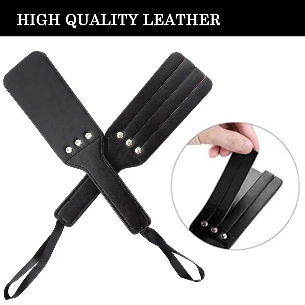 Menottes Lit Kit Toys Homme Femme Couple Set Accessoires 11 PCS Kits de Bondage,Cravache Menottes Sexy érotique Pinces pour Mamelon Cordes Baillon Collier (Noir-11)