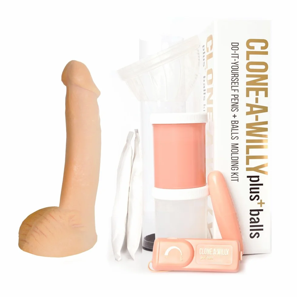 Kit Moulage Gode Vibrant avec Testicules