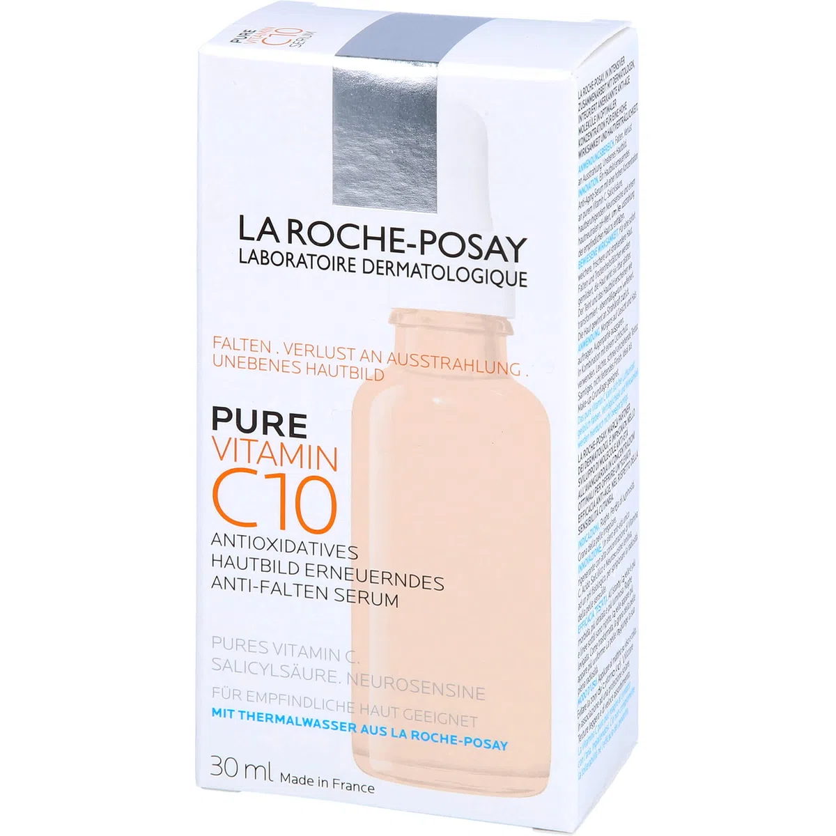 La Roche-Posay Pure Vitamin C10 Anti-Falten Serum, 30 ml Solution