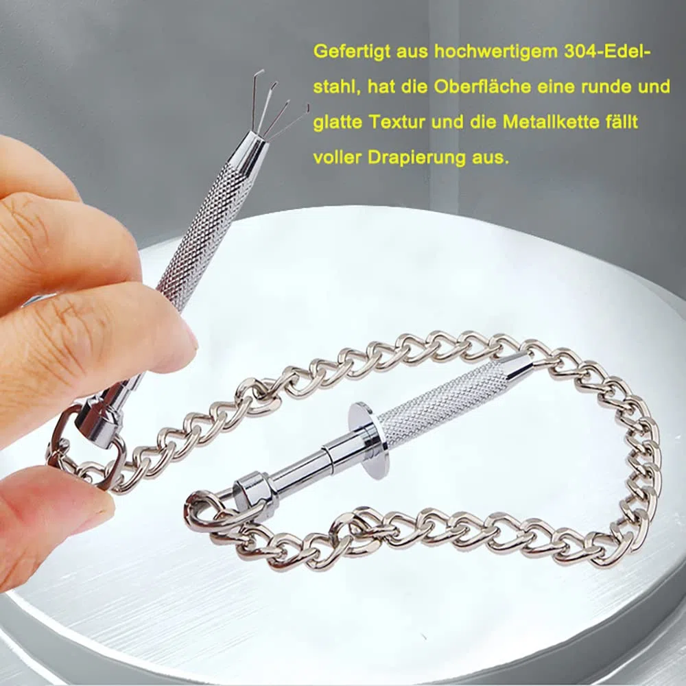 Pinces à tétons sexuelles avec chaîne en métal pour BDSM érotique SM Sex Toys Couples Extrême Acier Pince à tétons avec chaîne