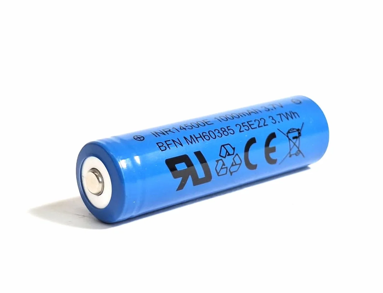 Enerpower Batterie de rechange pour brosse à dents Braun 1000 mAh compatible iO 2, 3, 4, 5, 6, 7, 8,9, 10 & N/9N avec tétine (bouton)