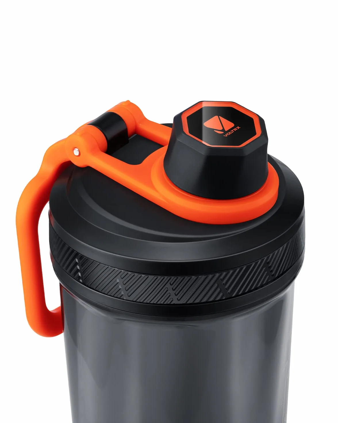VOLTRX Shaker Bottle, Gallium USB C Rechargeable Electric Protein Shake Mixer, Shaker Cups for Protein Shakes and Meal Replacement Shakes, BPA Free, Made with Tritan, 24oz
