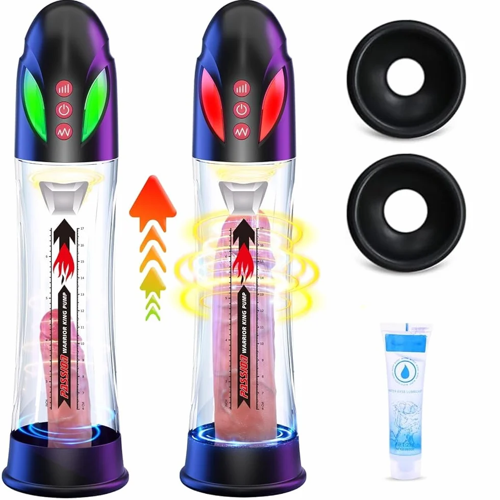 Pompe à Pénis Sex Toýs Homme - Pompe d'agrandissement du Pénis avec 4 Pression et 4 Modes D'aspiration,Pompe à Pénis Électrique Masturbateurs Masculins Sex Toys pour Hommes Pompe a Pénis pour Homme