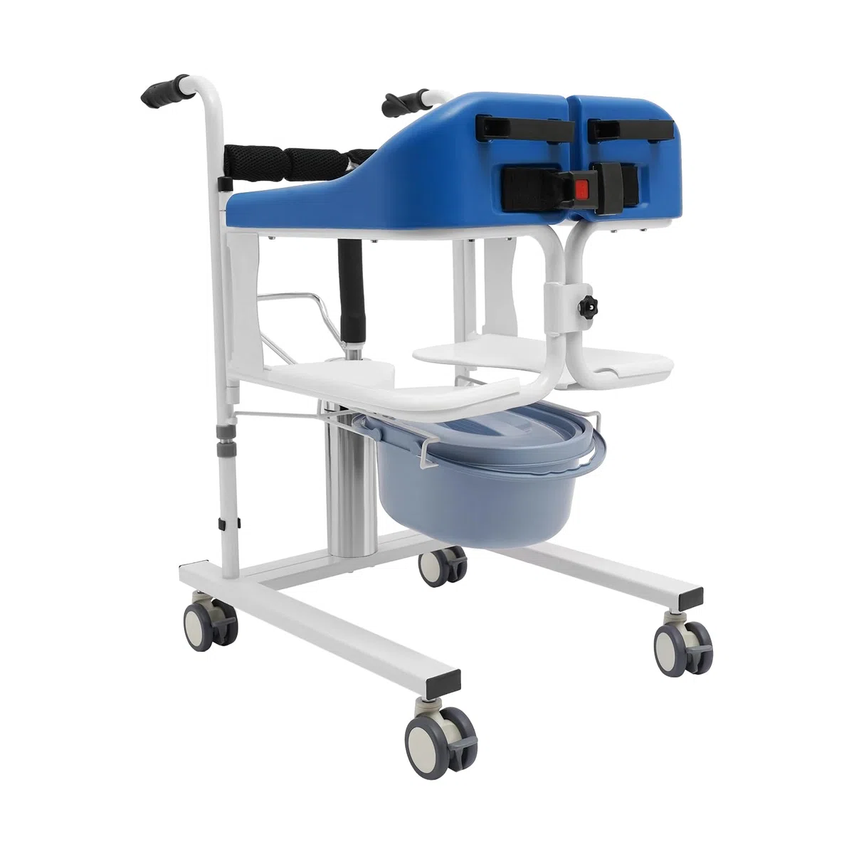 Siège ÉléVateur Hydraulique pour Patients - Fauteuil Roulant Hydraulique pour Patients - Chaise de Transfert de Patients - Chaise de Douche Portable -Convient Maisons Maisons Infirmiers HôPitaux