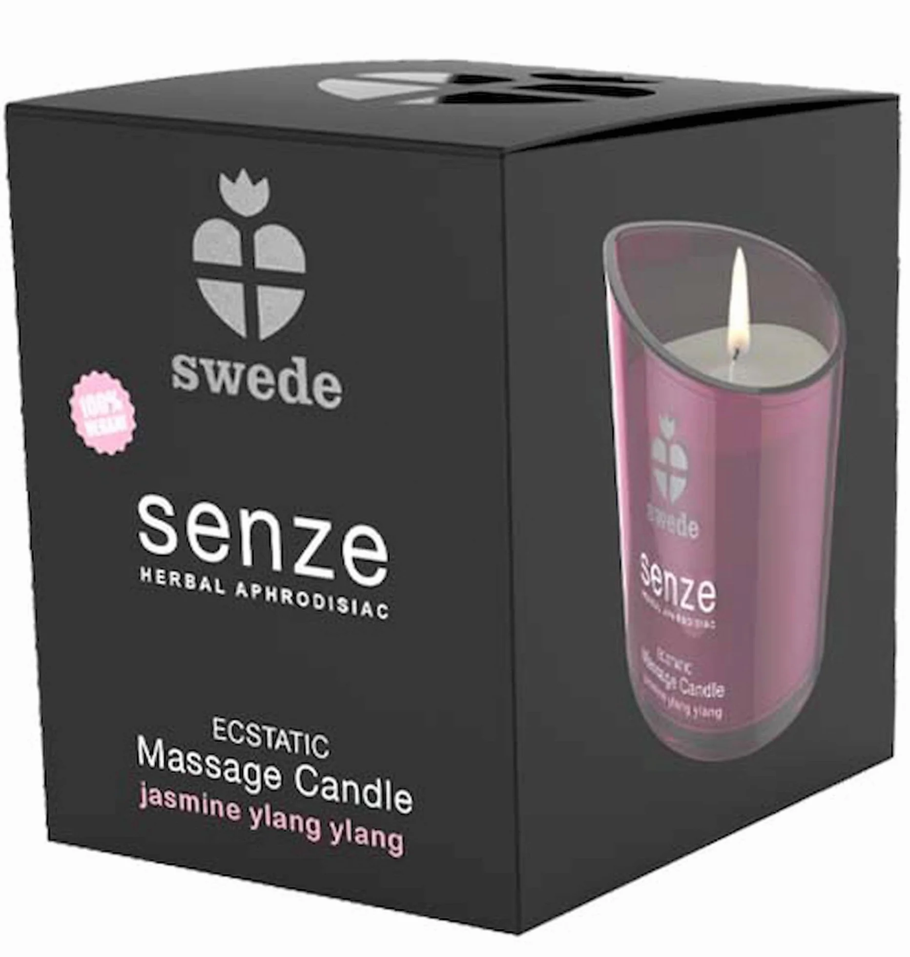 Bougie de massage Ecstatic Swede Jasmine Ylang Ylang (150 ml)