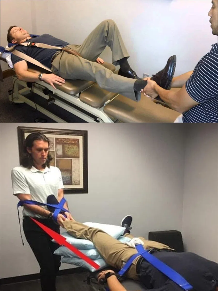 Sangle de mobilisation articulaire Outil de thérapie de mobilisation articulaire, Ceinture de physiothérapie pour kinésithérapeutes et médecins(Color:A)