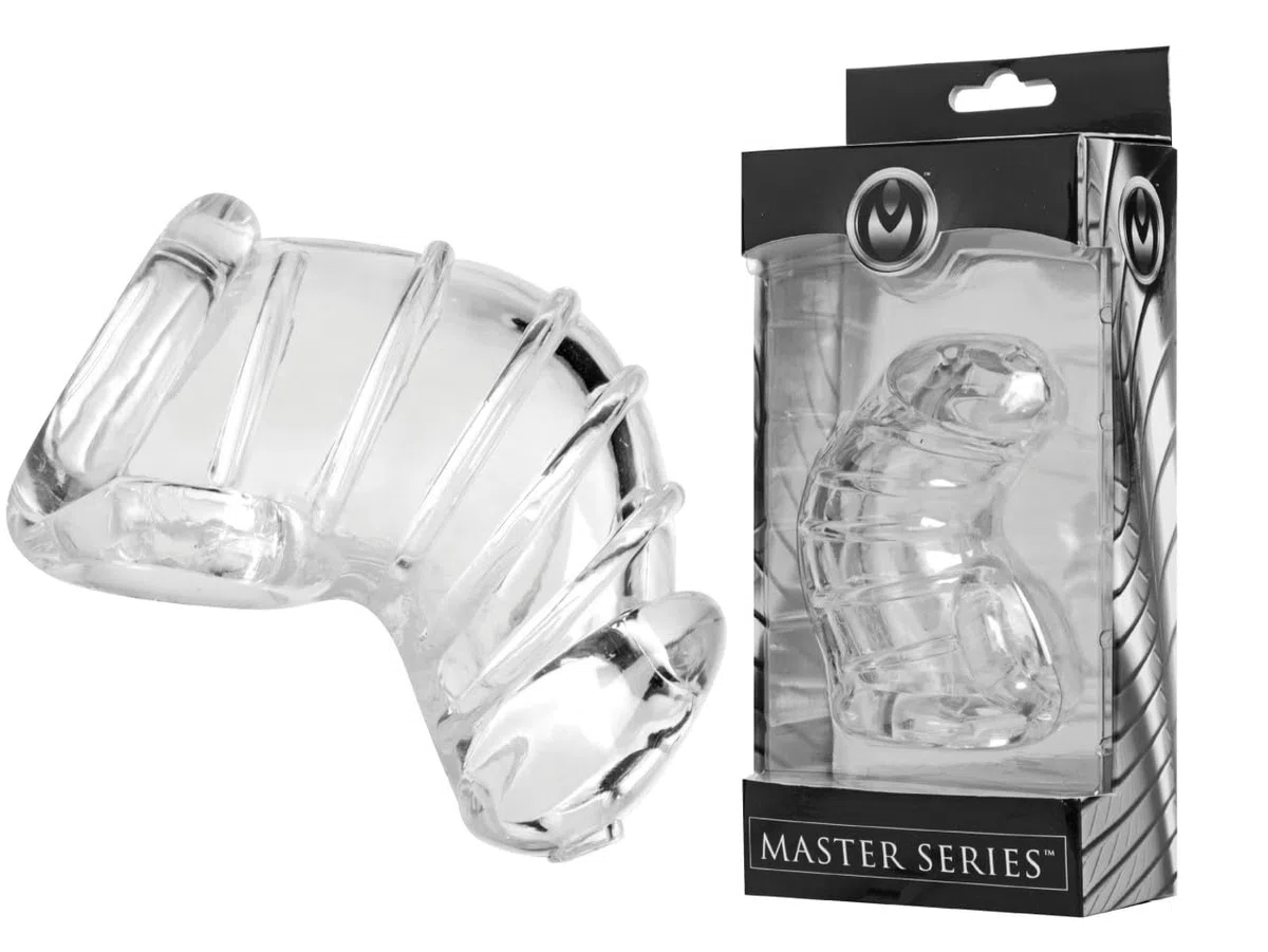 Master Series Cage de chasteté pour corps mou détenue