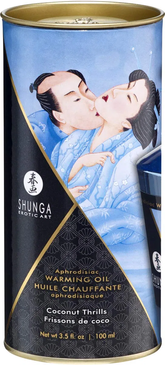 SHUNGA Huile Chauffante Frisson de Coco 100 ml