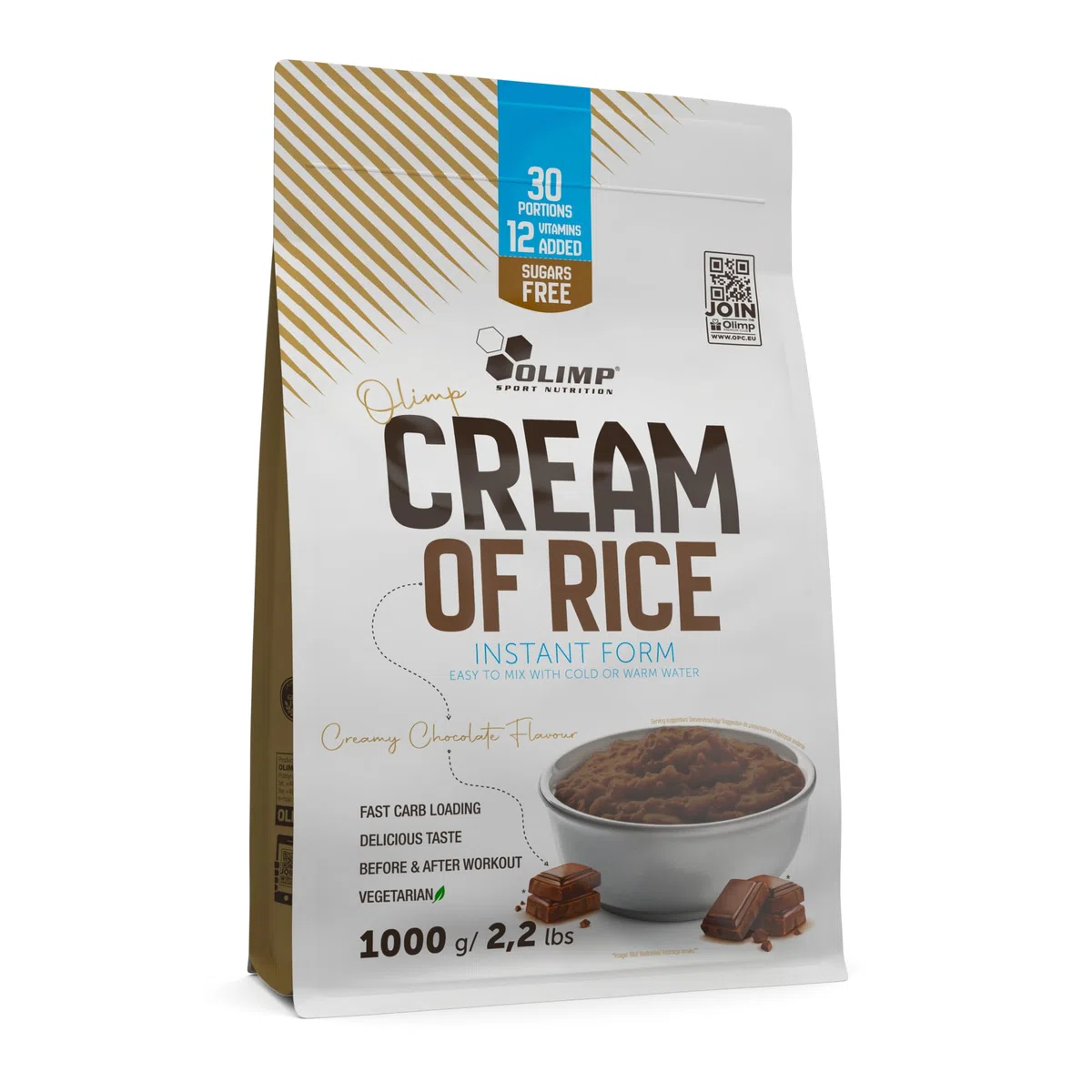 Olimp Cream of Rice 1kg - Chocolat