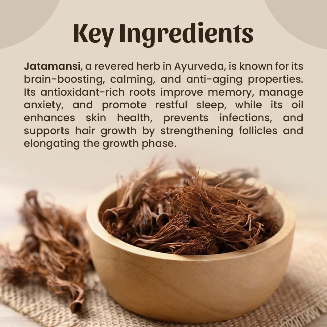 Jatamansi Powder 300 g Pure Nard Root Ayurvedic Herb Powder Fine Ground Natural for Relaxation and Wellbeing