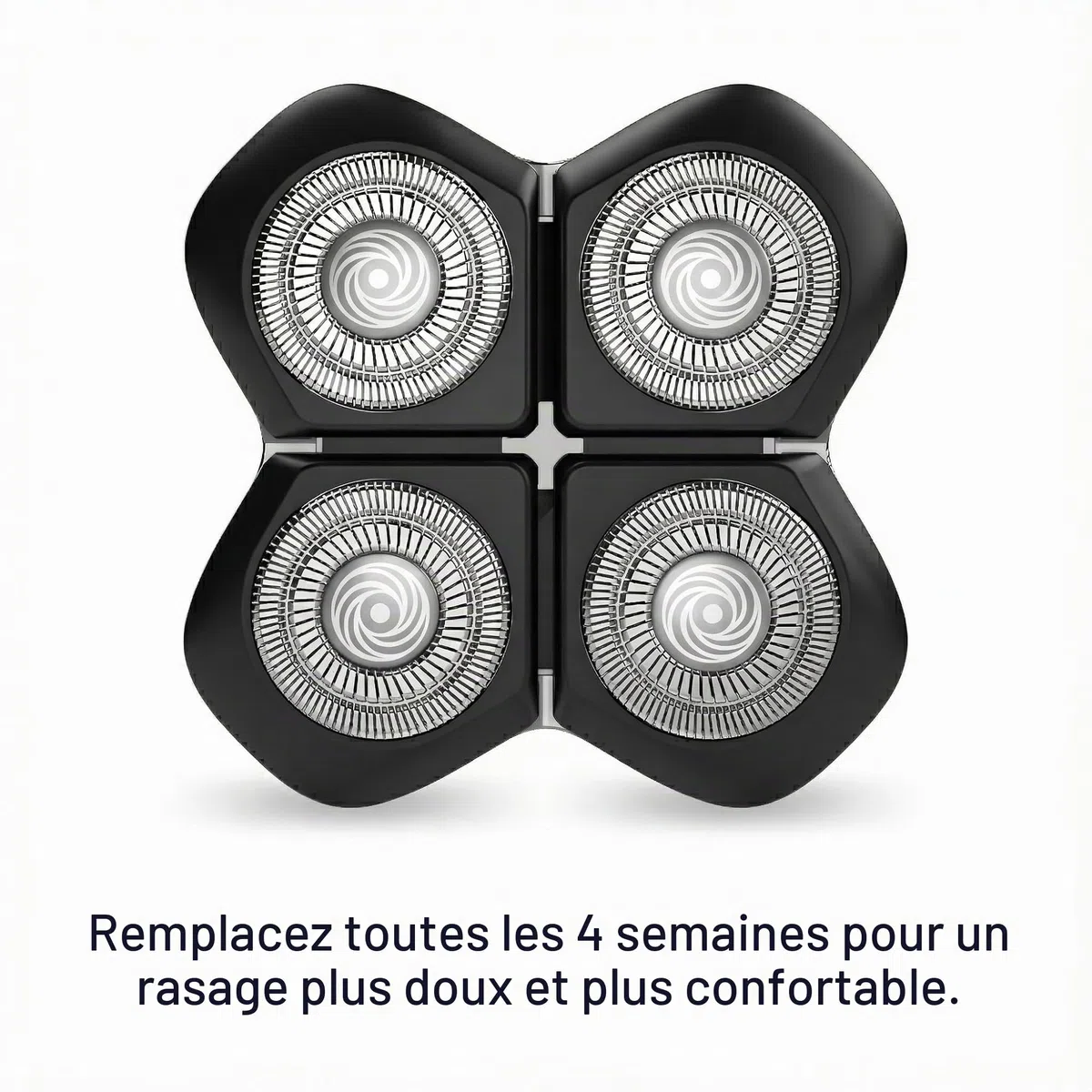 Freebird Rasoir électrique pour tête et corps – Rasoir étanche sans fil avec lames rotatives (FlexSeries Pro, kit de rasage)