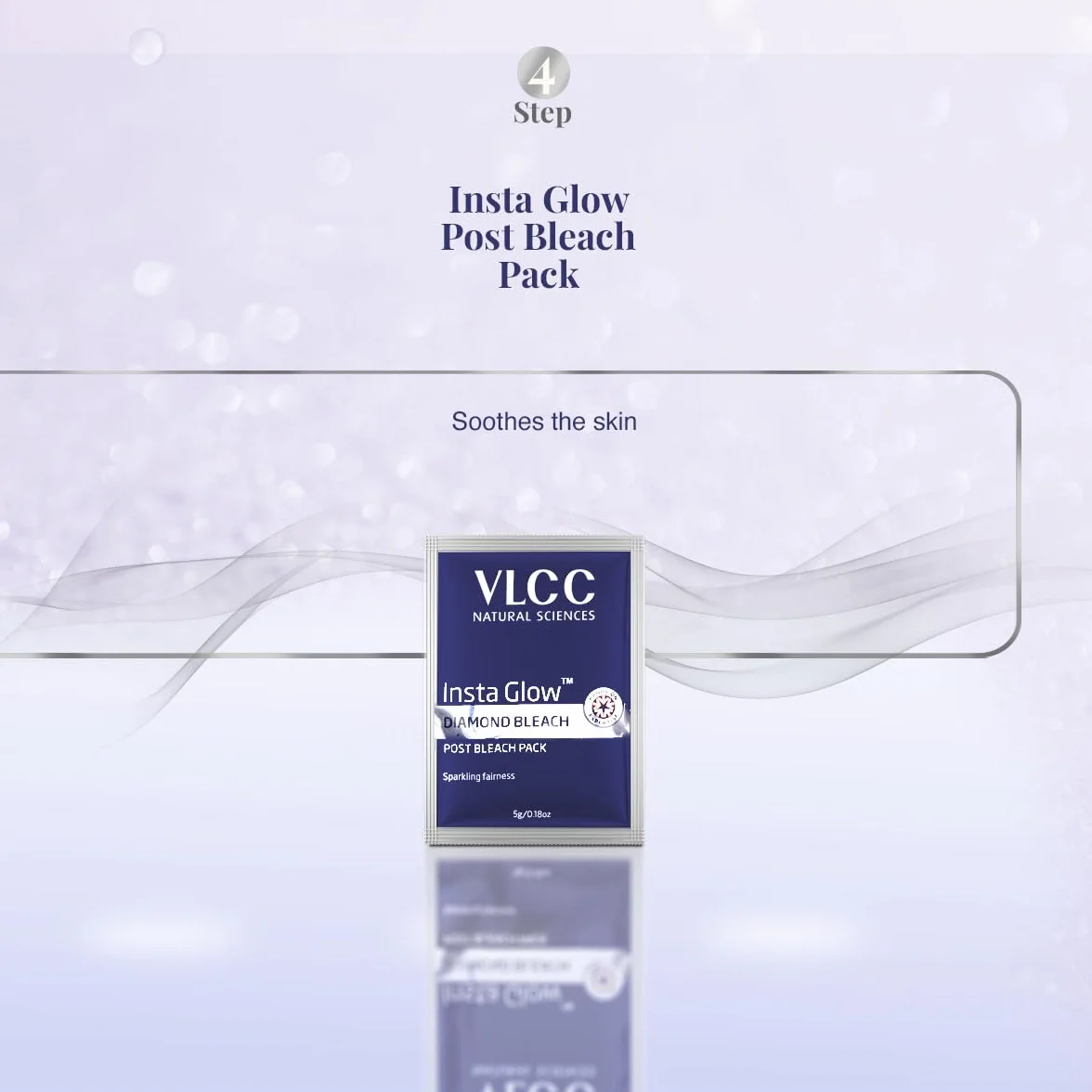 Vlcc Insta Glow Diamond Bleach, 402 g