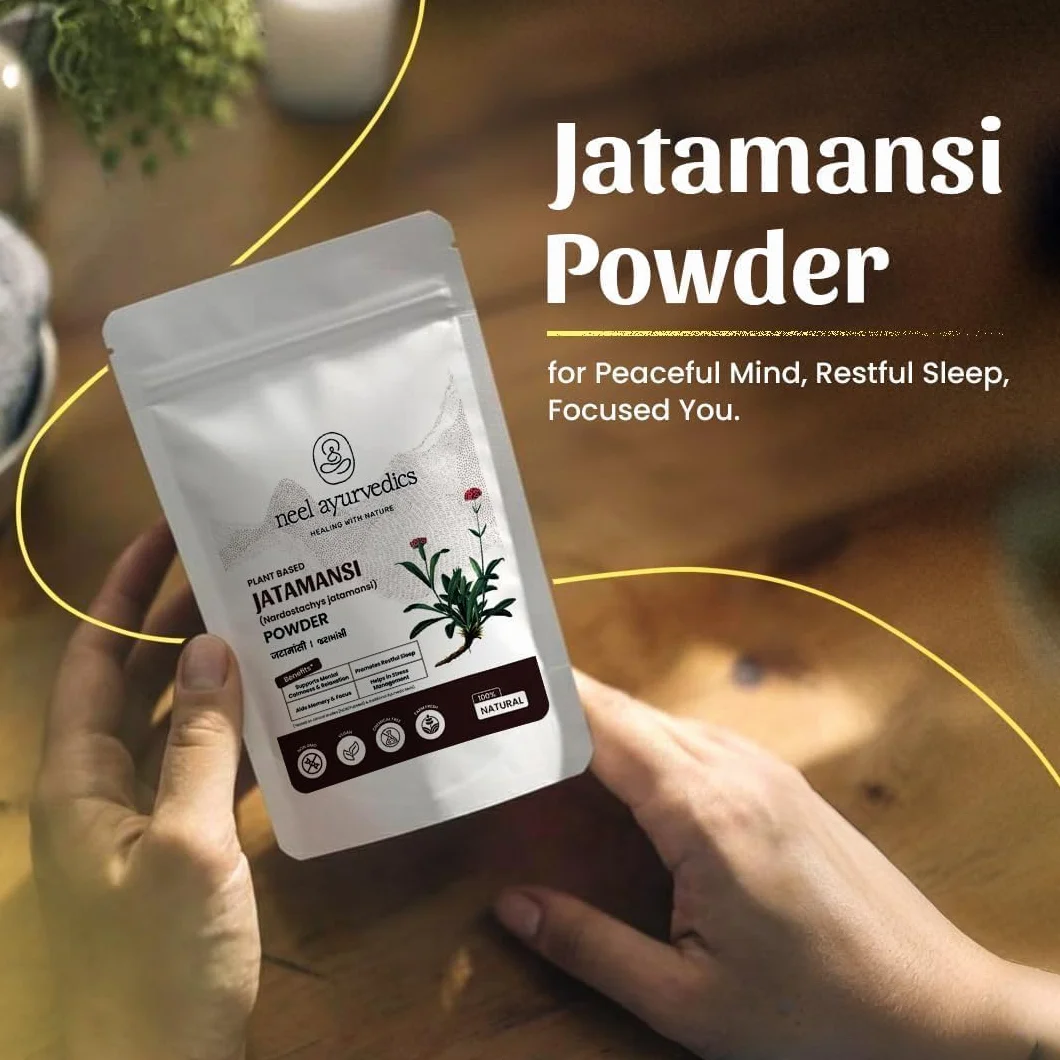 Jatamansi Powder 300 g Pure Nard Root Ayurvedic Herb Powder Fine Ground Natural for Relaxation and Wellbeing