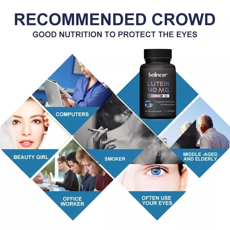 Eye Care Complex Lutéine et Zéaxanthine Complément alimentaire 120 capsules