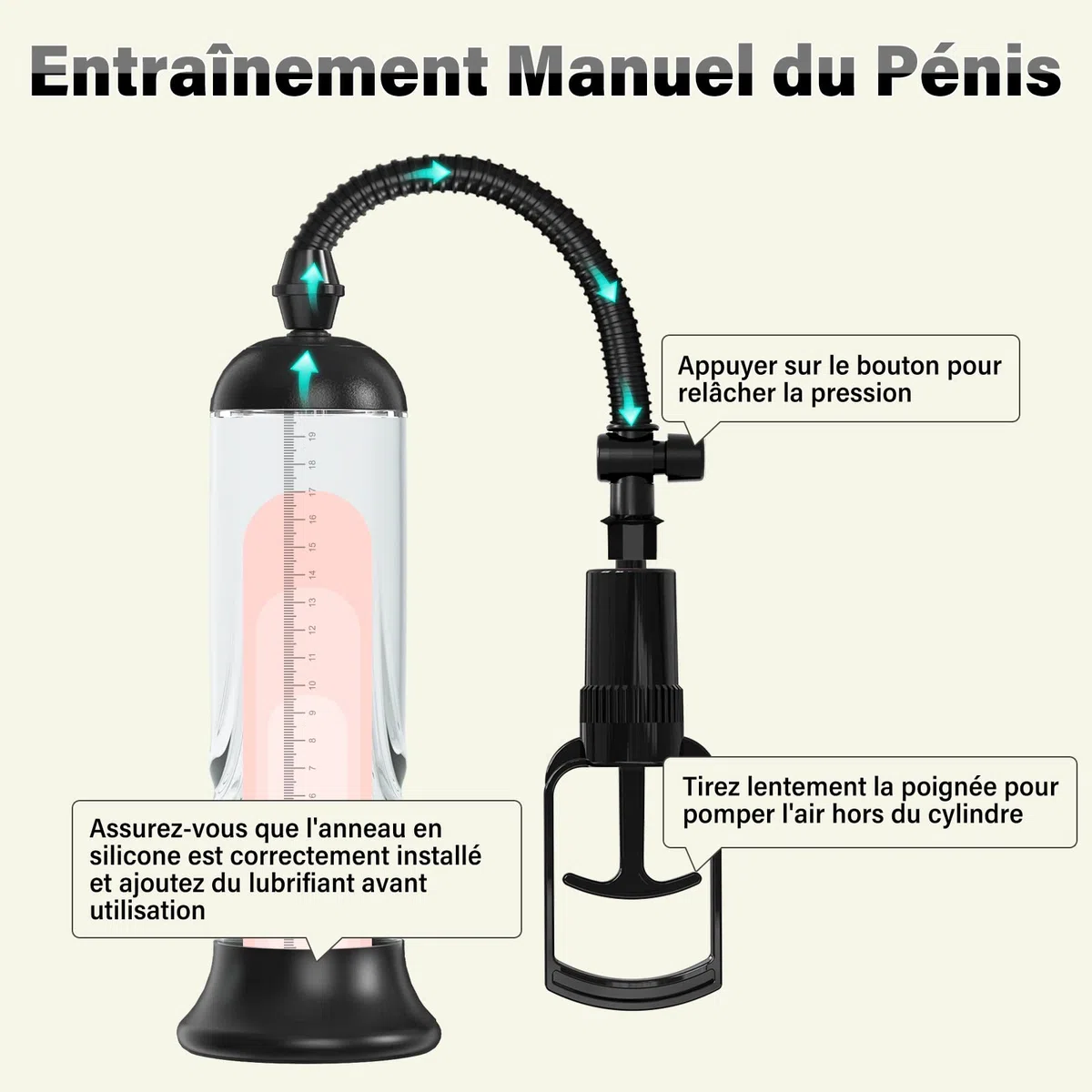 Améliorée Pompes à Pénis Sex Toys pour Homme - Pompe a Penisse Masturbeuse Homme avec Vaginette Silicone Pompe a Penis pour L'agrandissement du Pénis Sextoyse Homme Sex Toyspour pour Couple Plaisir