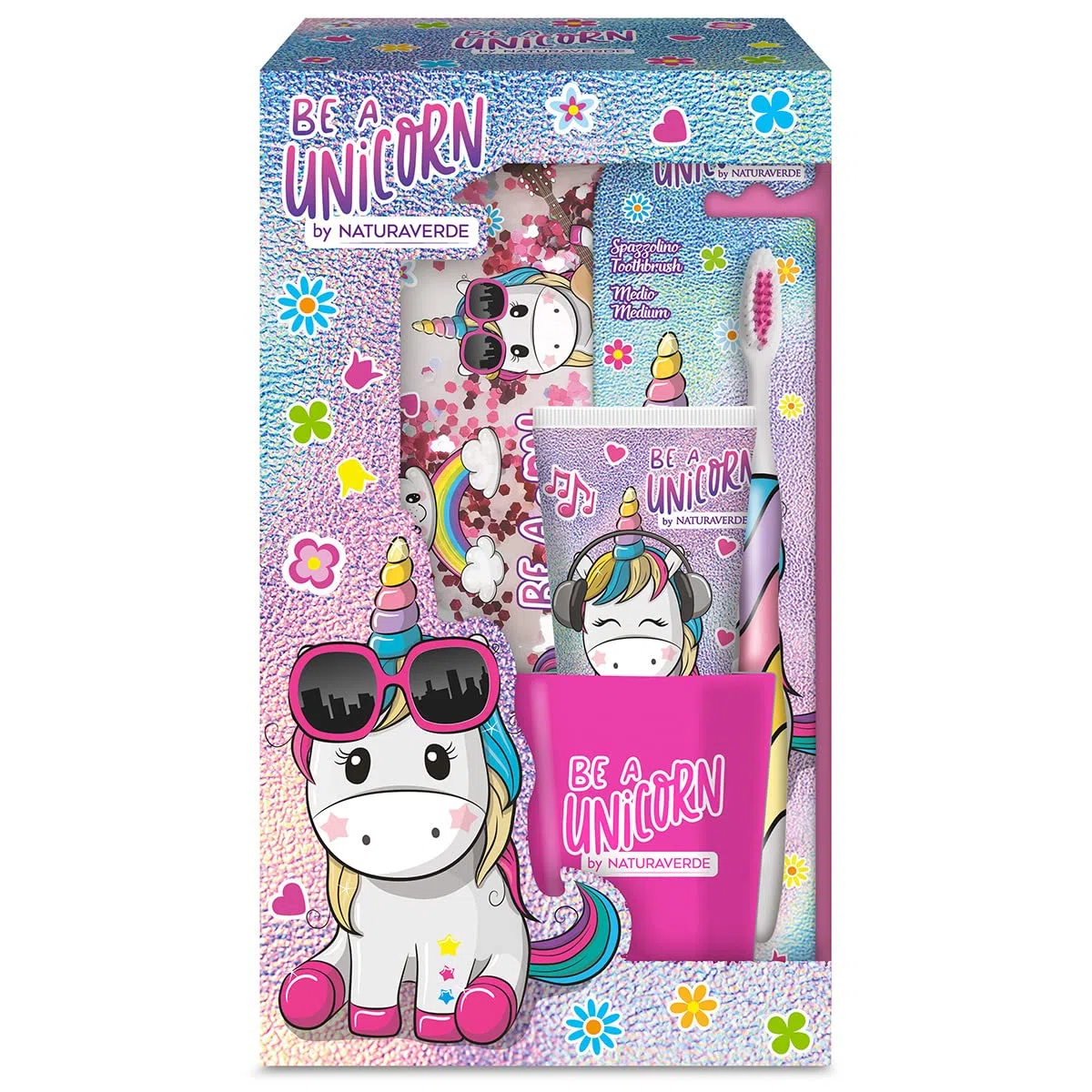 KID COF UNICORNI SPDEN+DENT 75+BICCH+ASTUCCIO C6