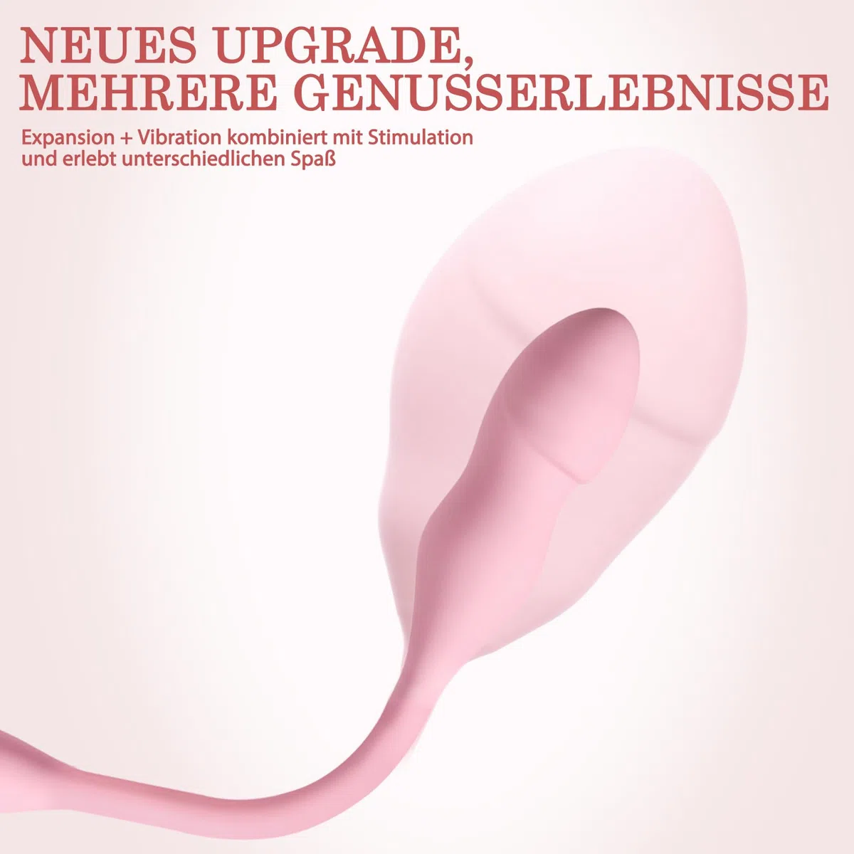 BDSMYEE Plug Anal Gonflable Buttplug Femme, Vibromasseur Plug Anal Gonflable avec 10 Modes de Vibration Stimulation du Point G Jouets Sexuels de Masturbation pour Femmes