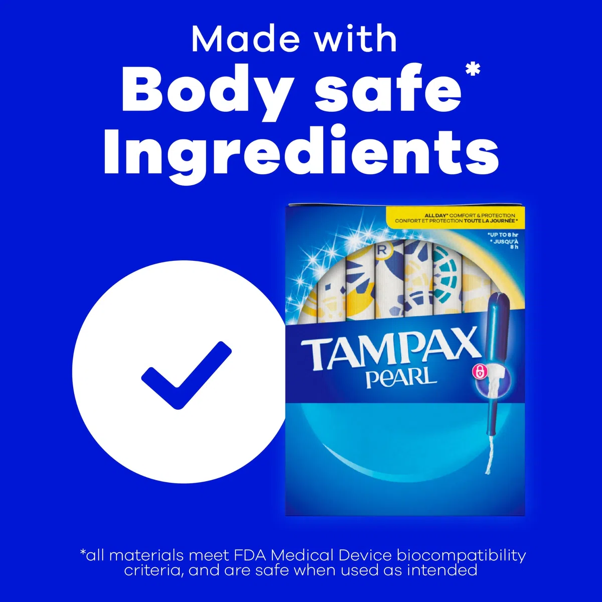 Pearl plastic Triple Pack, Light/Regular/Super Absorbency, Unscented Tampons, 50 Count by Tampax