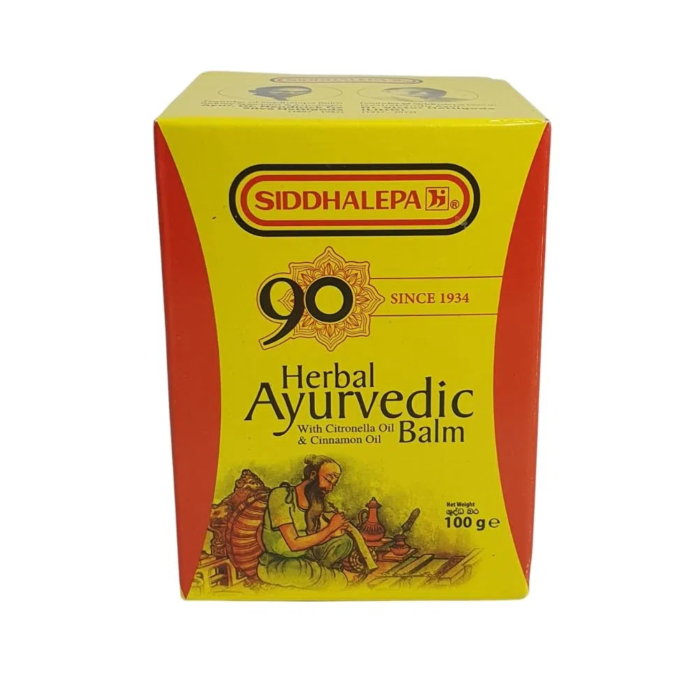 Baume ayurvédique aux herbes Siddhalepa® (100g)
