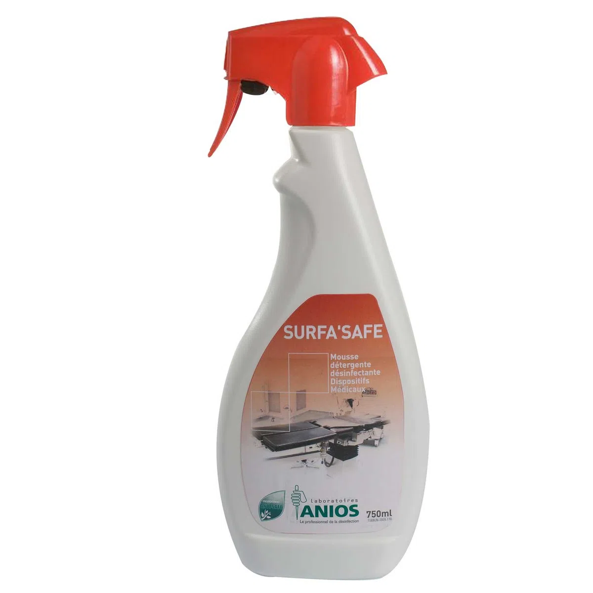 Anios Surfa'Safe , Uni 750 Ml (Lot De 1)