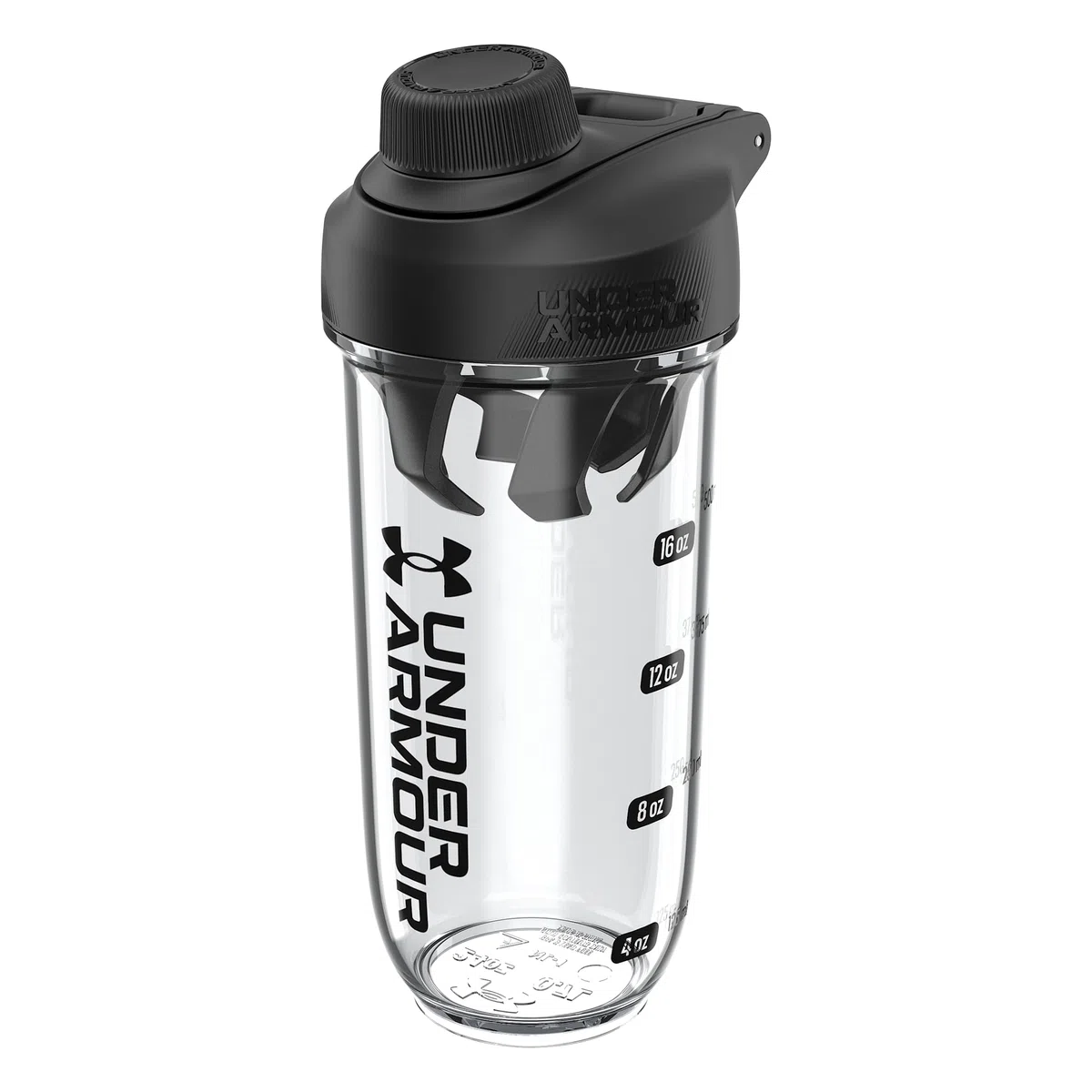 Under Armour UA Bouteille shaker Clarity Transparent/noir OSFA 710 ml